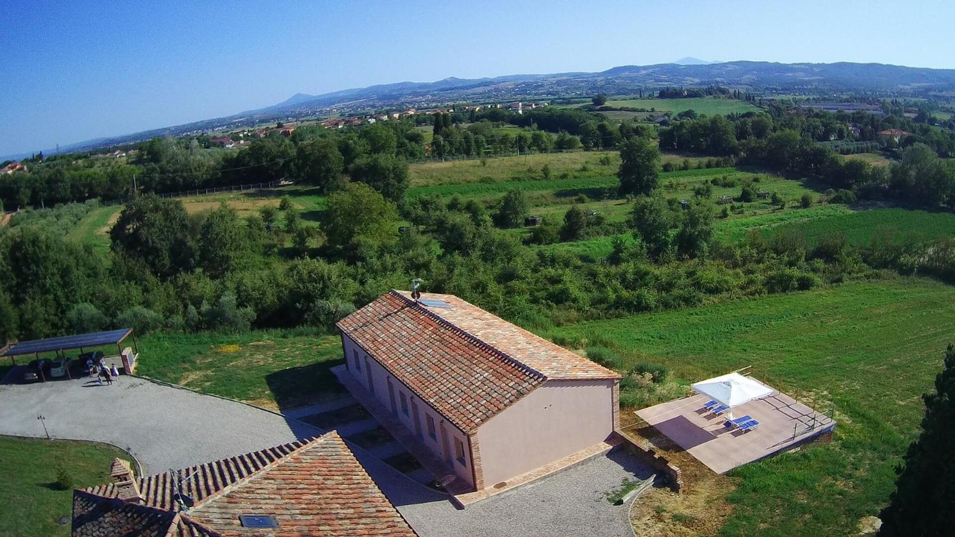 Podere Abbazia B&B Синалунга Екстериор снимка