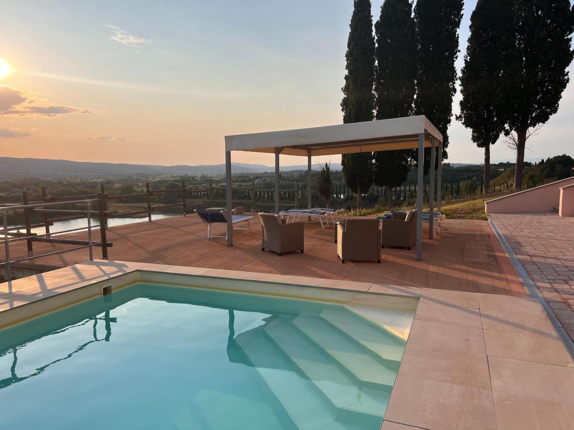 Podere Abbazia B&B Синалунга Екстериор снимка