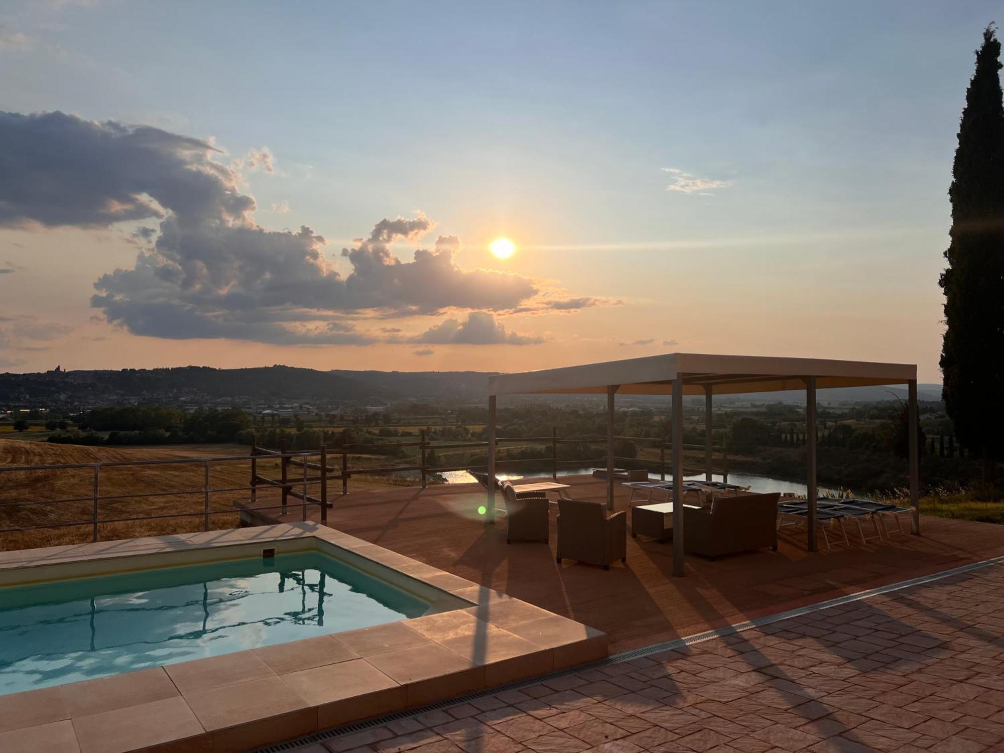 Podere Abbazia B&B Синалунга Екстериор снимка