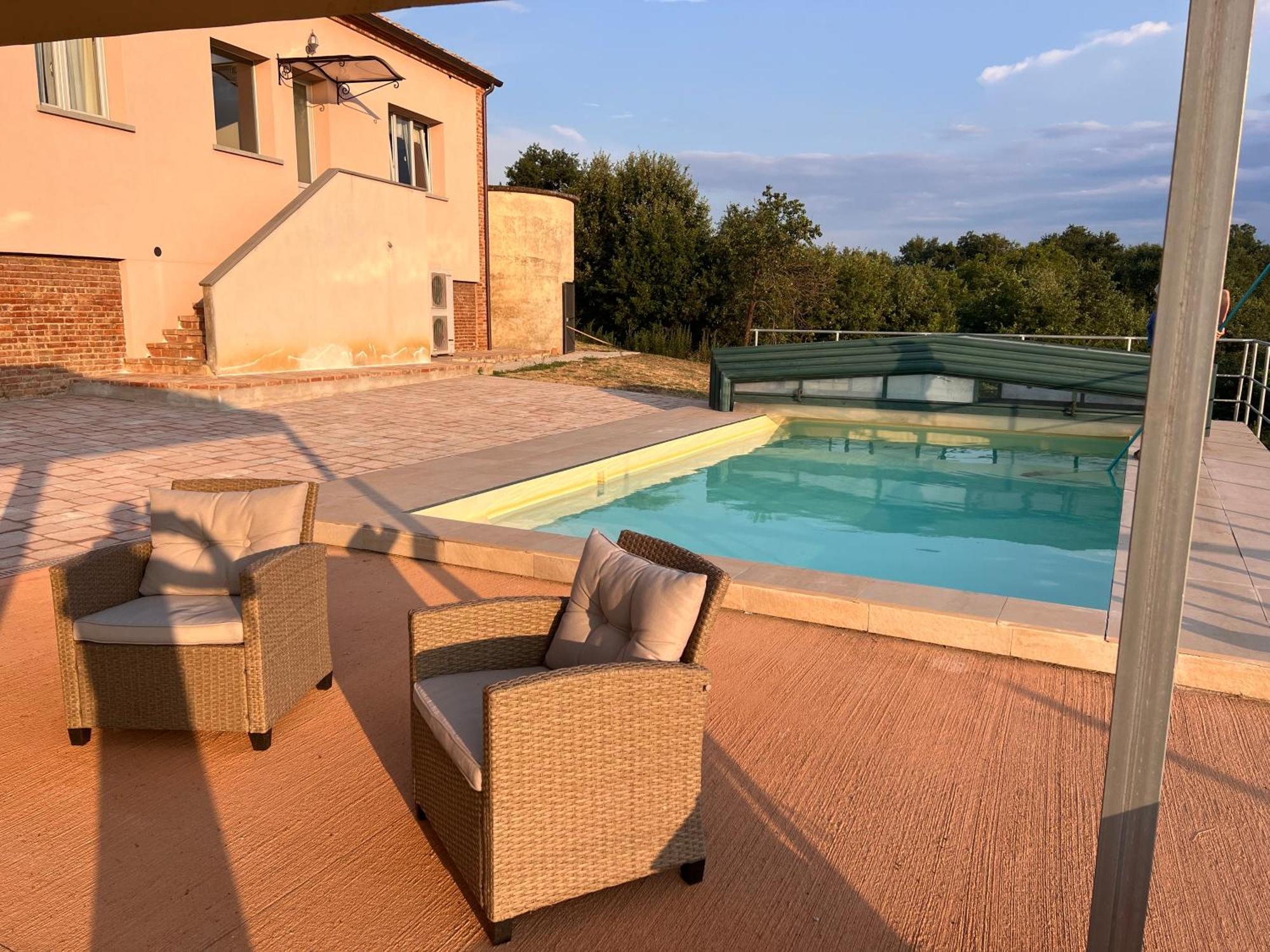 Podere Abbazia B&B Синалунга Екстериор снимка
